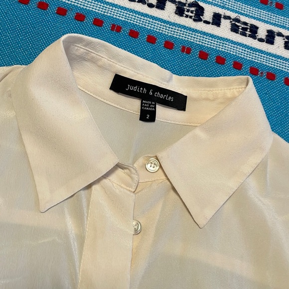 Judith & Charles silk blouse, size 2. Excellent condition. - Picture 1 of 2